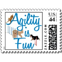 Agility Is Fun Postage