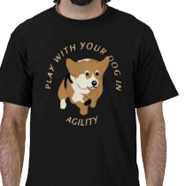 Play Agility Corgi Tshirt